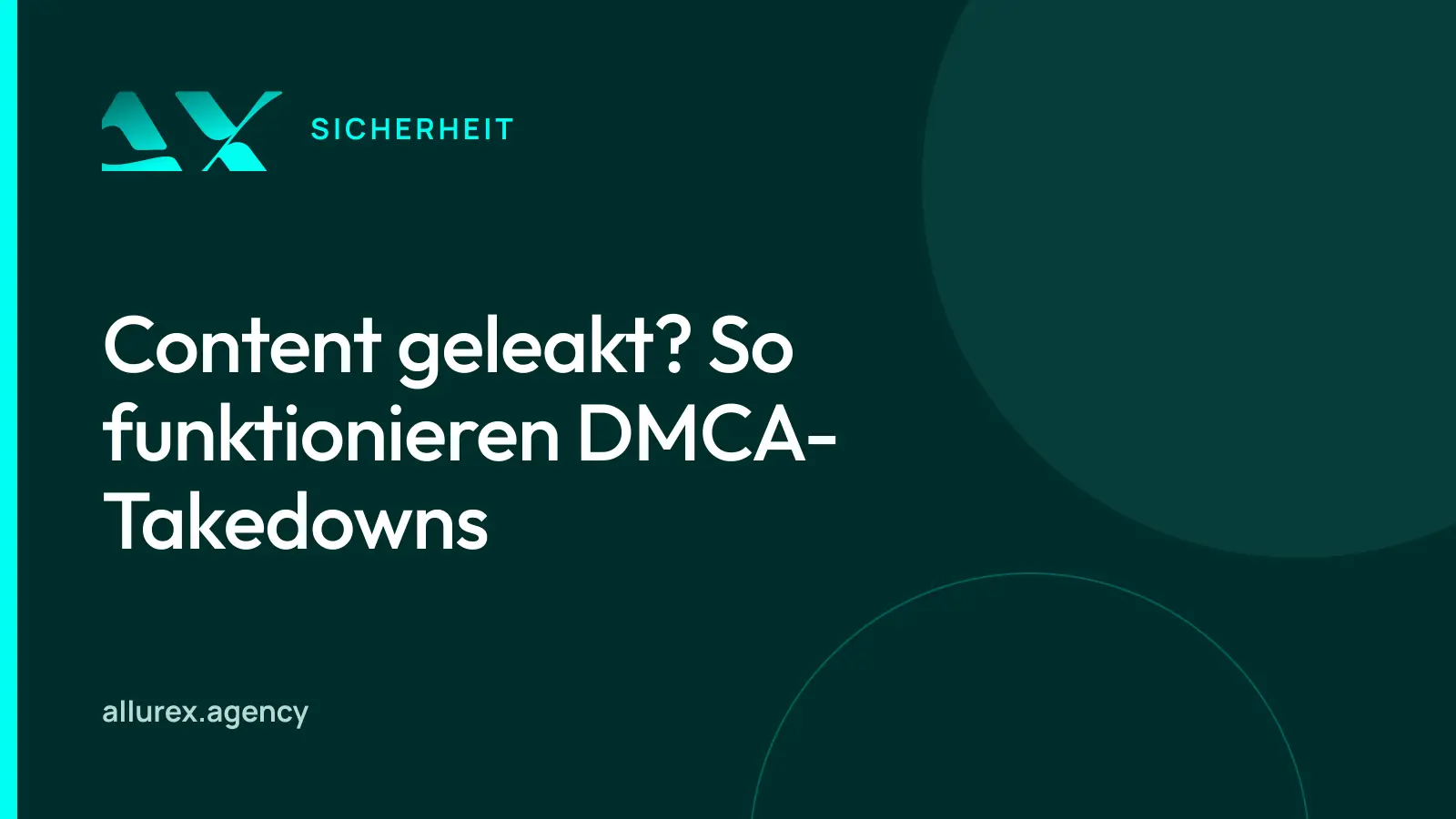 Titelgrafik in Petrol und Cyan mit dem Schriftzug Content geleakt
